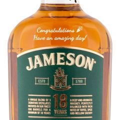 Personalised Jameson 18 Year Old