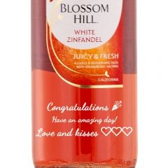 Personalised Blossom Hill White Zinfandel Rose