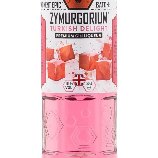Personalised Zymurgorium Turkish Delight Gin Liqueur engraved bottle Personalised Zymurgorium Turkish Delight Gin Liqueur engraved bottle