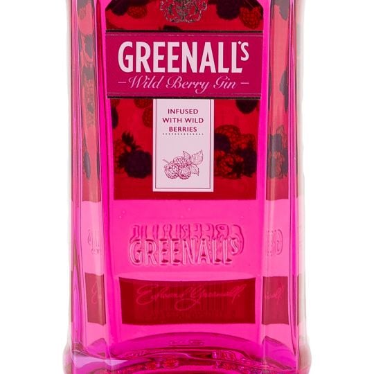 Personalised Greenall's Wild Berry Gin 70cl engraved bottle