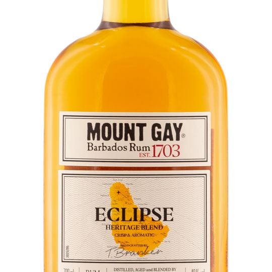 Personalised Mount Gay Eclipse Rum 70cl engraved bottle