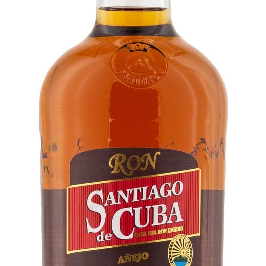 Personalised Santiago De Cuba Anejo 70cl Engraved Golden Rum engraved bottle Personalised Santiago De Cuba Anejo 70cl Engraved Golden Rum engraved bottle