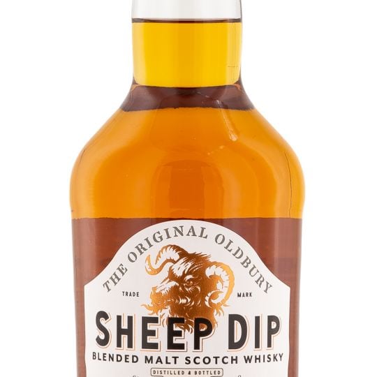 Personalised Sheep Dip Blended Malt Whisky 70cl Engraved Blended Malt Whisky engraved bottle