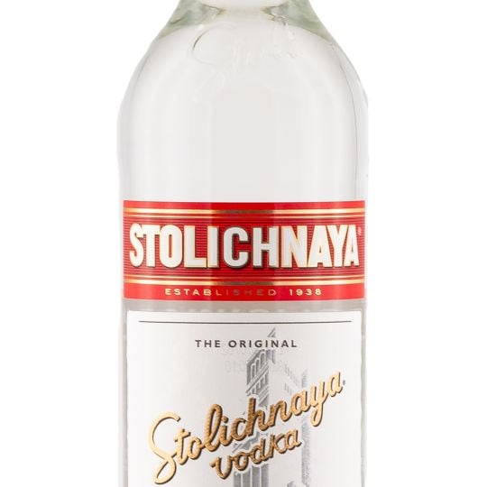 Personalised Stolichnaya Vodka 70cl engraved bottle Personalised Stolichnaya Vodka 70cl engraved bottle