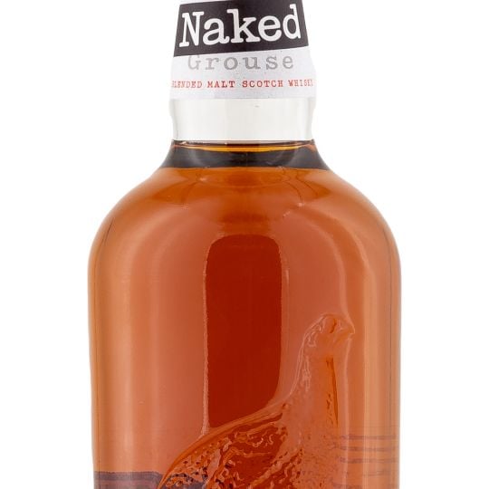 Personalised The Naked Grouse Whisky 70cl engraved bottle Personalised The Naked Grouse Whisky 70cl engraved bottle