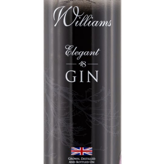 Personalised William Chase Gin 70cl engraved bottle