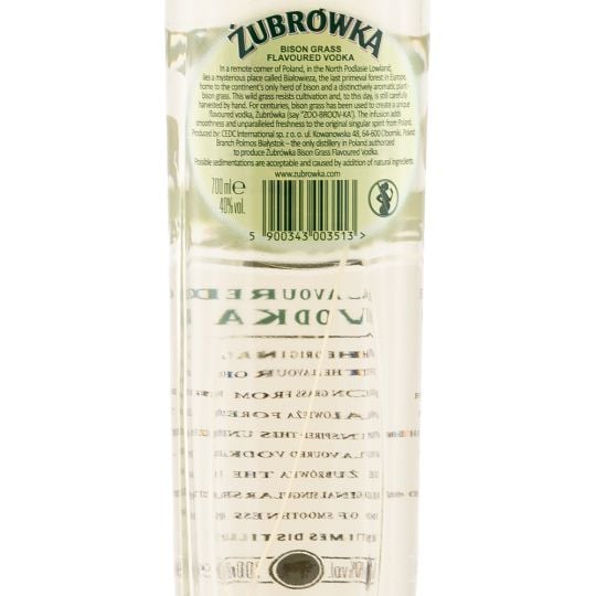Personalised Zubrowka Bison Grass Vodka 70cl engraved bottle Personalised Zubrowka Bison Grass Vodka 70cl engraved bottle