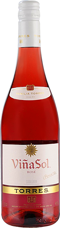 Personalised Torres Vina Sol Rose Catalunya Wine 75cl engraved bottle Personalised Torres Vina Sol Rose Catalunya Wine 75cl engraved bottle