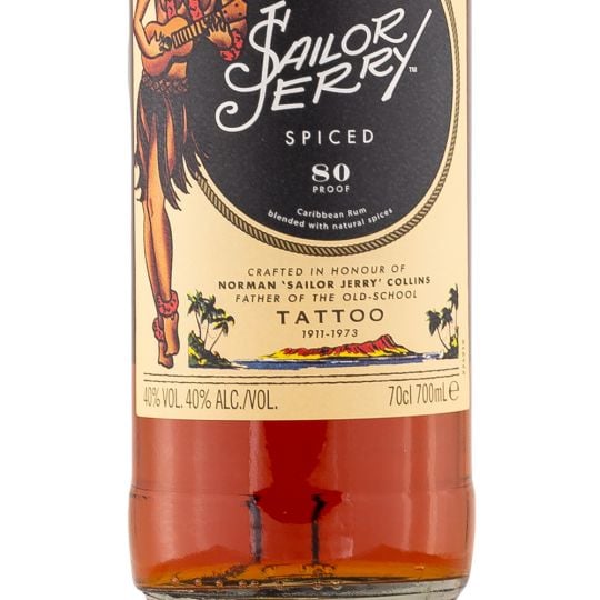 Personalised Sailor Jerry Spiced Rum 70cl