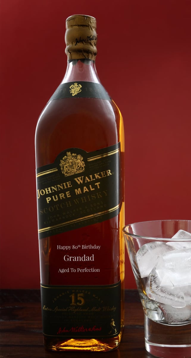 Personalised johnnie walker